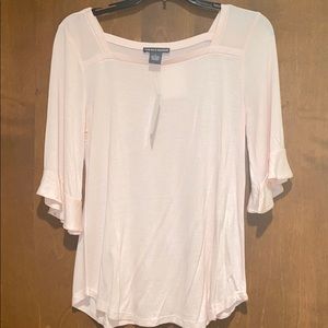 Pink Bell Sleeve Top